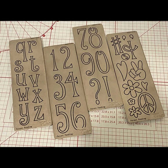 Provo Craft Alphabet Dies - Picture 3 of 5